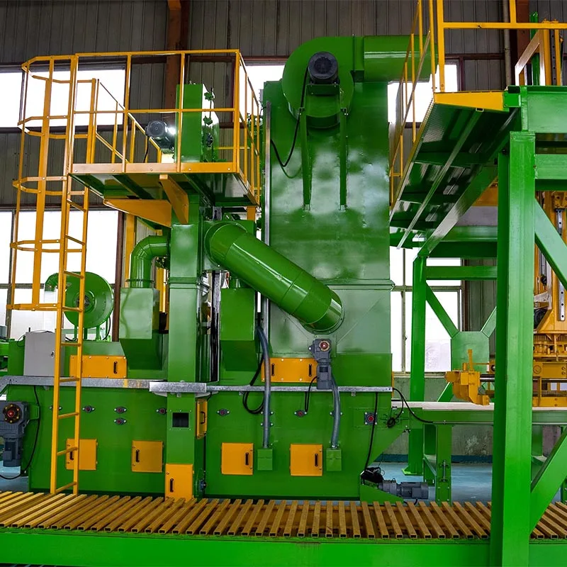 Mașină de tratare a suprafețelor cu sablare din cărămidă de beton de ciment