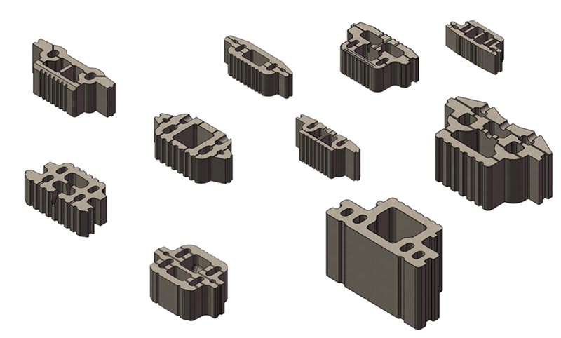 Landscape Concrete Brick Mold